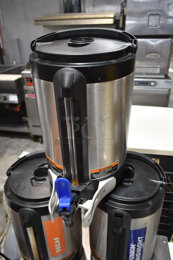 3 Bunn SH SERVER Stainless Steel Commercial Coffee Satellite Dispensers. 3 Times Your Bid! - Image 2 of 7