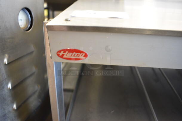 Hatco Stainless Steel Commercial Countertop 2 Tier Warming Display Case Merchandiser. 36x24x29. Tested and Working! - Image 6 of 6