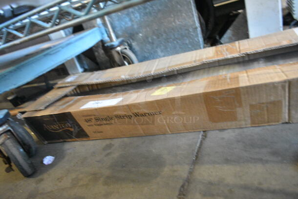 BRAND NEW IN BOX! Avantco 177SW48THA 48" Strip Warmer with Toggle Control. 120 Volts, 1 Phase.  - Image 2 of 3