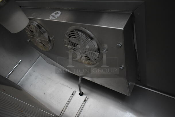 2018 Continental 2F Stainless Steel Commercial 2 Door Reach In Freezer w/ Poly Coated Racks on Commercial Casters. 115 Volts, 1 Phase. Tested and Working! - Image 7 of 8