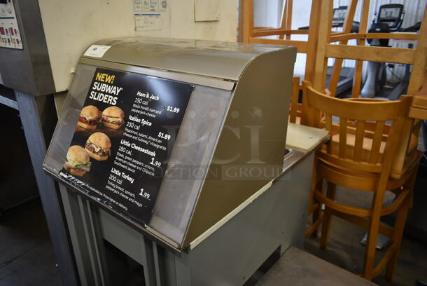 2014 Duke SWH700-25LED M Metal Commercial Subway Soup Station Make Line. 120 Volts, 1 Phase.  - Image 2 of 5