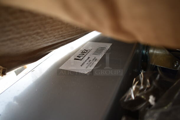 BRAND NEW SCRATCH AND DENT! Lavex 257UB1648 16" x 48" Heavy-Duty Steel U-Boat Utility Cart - 2000 lb. Capacity - Image 3 of 3
