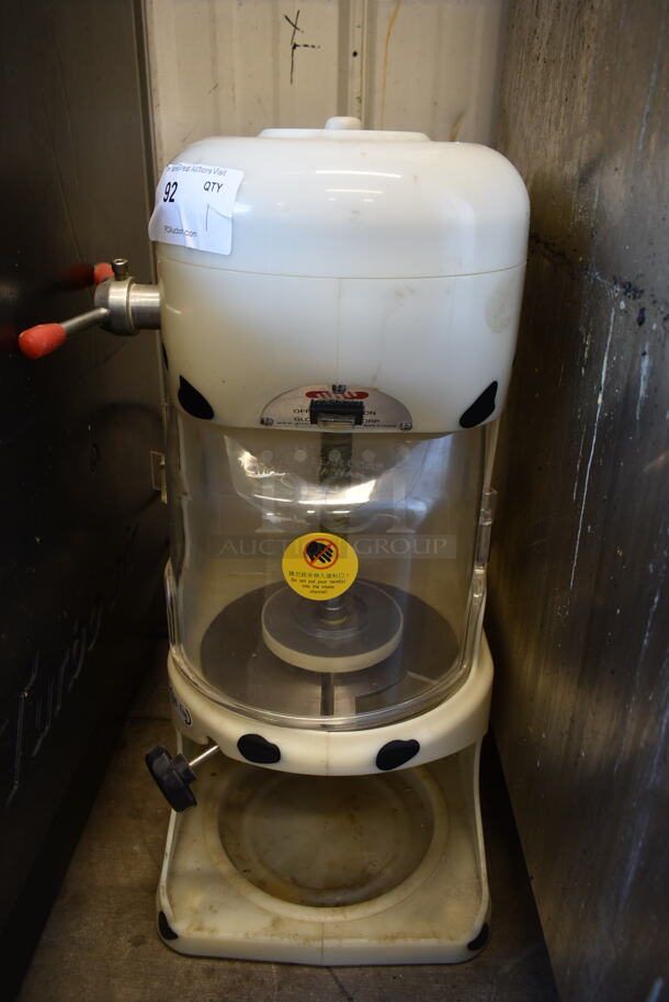 Global Bear PDOM-GRM Metal Commercial Countertop Ice Shaver. 110-120 volts, 1 Phase. Tested and Working! - Image 3 of 7