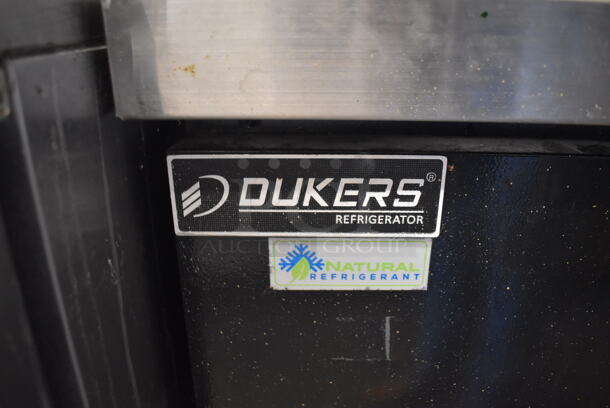 Dukers DBB72-H3 Stainless Steel Commercial 3 Door Back Bar Cooler Merchandiser. 115 Volts, 1 Phase. 73x24x36. Tested and Working! - Image 7 of 7