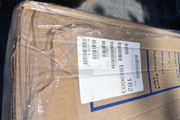 PALLET LOT of 9 BRAND NEW Boxes Including JCSCC-8oz-38 Captiva Square Clear 8oz, JBRCC-2.5oz Bullet Round Clear, BR9603 13.5 oz Palmers Stretch Marks, 4 Box Easy Plastic Containers, 500JBS04N 4 oz. Customizable Square PET Clear Energy Juice Bottle - 650/Box. 9 Times Your Bid!  - Image 5 of 9