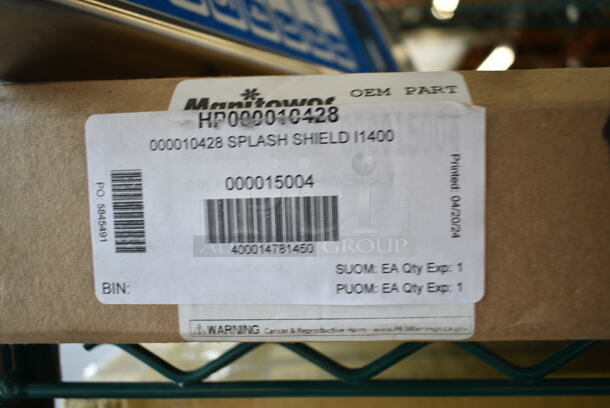 3 BRAND NEW Items; Hoshizaki 2A8598G01 Bin Control for DKM, IM, KM, KMD, and KMS Series, Manitowoc Ice 000015004 Splash Shield Assembly and Microwave Control Panel. 3 Times Your Bid! - Image 4 of 5