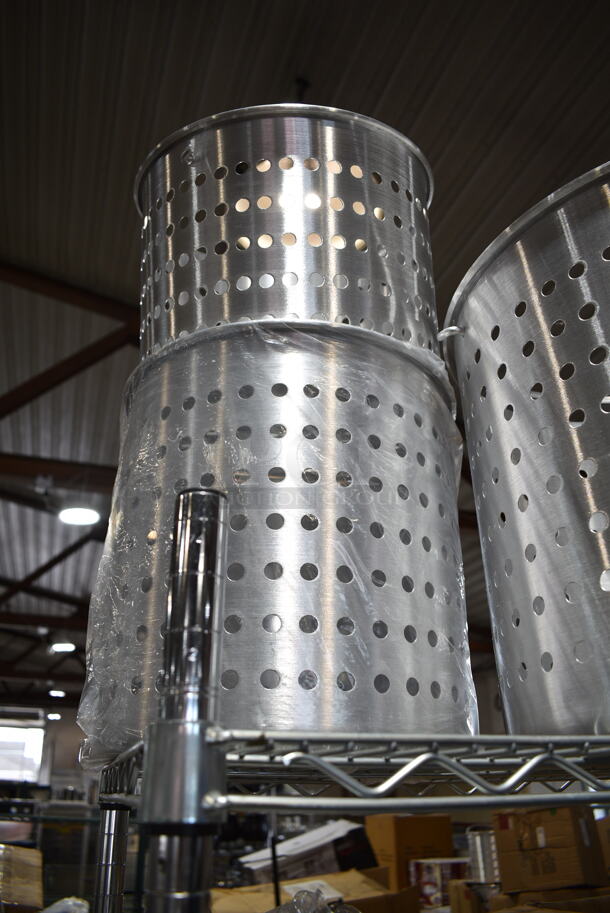 5 BRAND NEW! Winco Metal Steam Basket Inserts including ALSB-20, ALSB-80. 5 Times Your Bid! - Image 8 of 8
