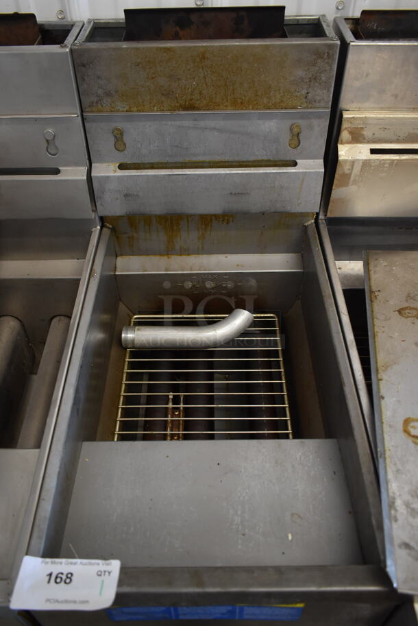 2019 Pitco Frialator 35C+S Stainless Steel Commercial Floor Style Propane Gas Powered Deep Fat Fryer on Commercial Casters. 90,000 BTU. - Image 3 of 6