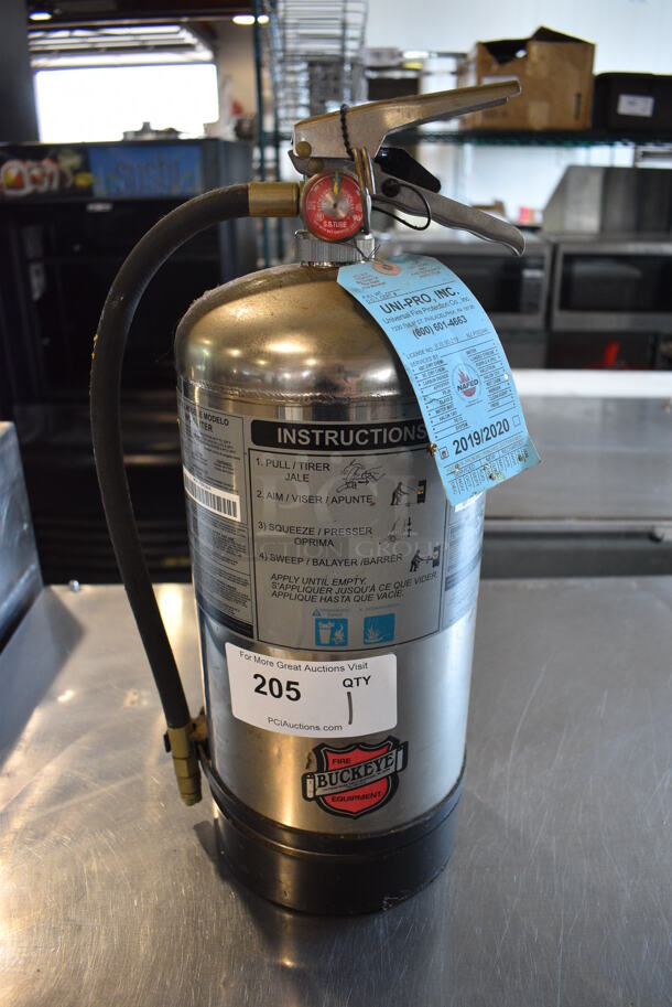 Buckeye Fire Extinguisher. 7x8x19