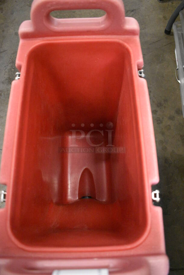 Cambro Model 500LCD Pink Poly Insulated Beverage Holder Dispenser. 9x16x24 - Image 5 of 6