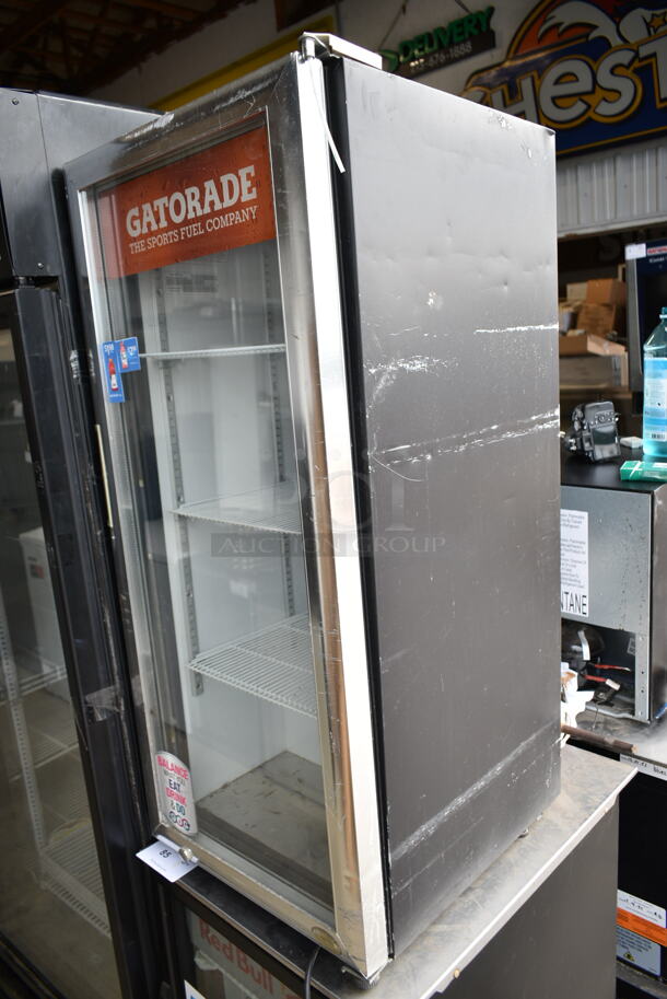 IDW GS-4-023EB-HUT Metal Commercial Single Door Mini Cooler Merchandiser. 110-120 Volts, 1 Phase. Tested and Working! - Image 2 of 5
