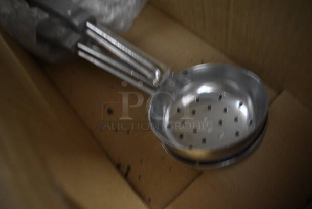 2 BRAND NEW IN BOX! Vollrath Stainless Steel Perforated Spoodles. 13.5. 2 Times Your Bid! - Image 2 of 3