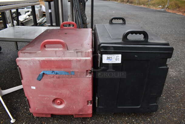 2 Poly Food Carrying Catering Cases. Carlisle NPC300 and Cambro 300MPC. 17x24x25, 17x24x23. 2 Times Your Bid! - Image 10 of 10