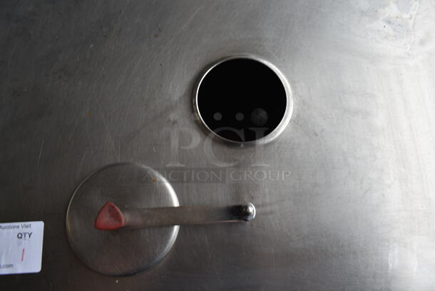 Groen BPM-30G Stainless Steel Commercial Floor Style Natural Gas Powered 30 Gallon Braising Pan. 104,000 BTU.  - Image 6 of 10