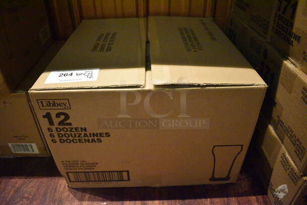 Box of 72 BRAND NEW Libbey 8 oz Pilsner Glasses. 2.5x2.5x5.5. (bar) - Image 5 of 5
