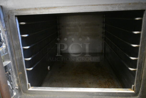 AccuTemp S32083D1205135 Stainless Steel Commercial Electric Powered Steam Cabinet on Stand w/ Commercial Casters. 208 Volts, 3 Phase. - Image 6 of 8