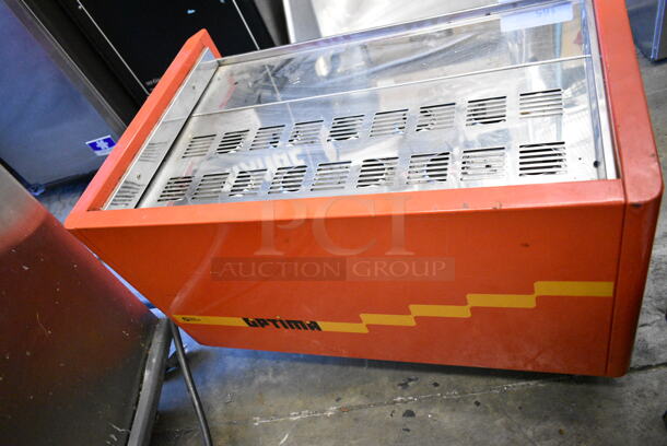 Optima Stainless Steel Commercial Countertop 2 Group Espresso Machine w/ 2 Portafilters. 208 Volts, 1 Phase.  - Image 8 of 9