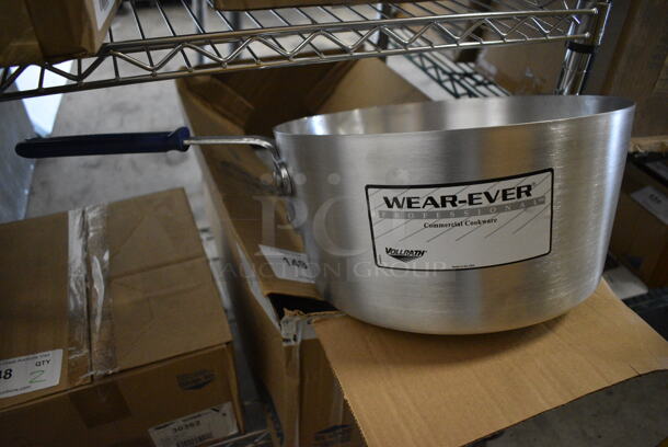 3 BRAND NEW IN BOX! Vollrath Metal Sauce Pots. 22x12x6. 3 Times Your Bid!