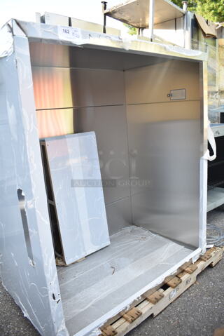 BRAND NEW SCRATCH AND DENT! Gaylord VH2-W-54 Stainless Steel Commercial Steam Hood. 