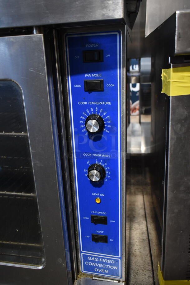 2 Cook Rite ATCO-513NB Stainless Steel Commercial Natural Gas Powered Full Size Convection Ovens w/ View Through Doors, Metal Oven Racks and Thermostatic Controls. 2 Times Your Bid! - Image 5 of 9