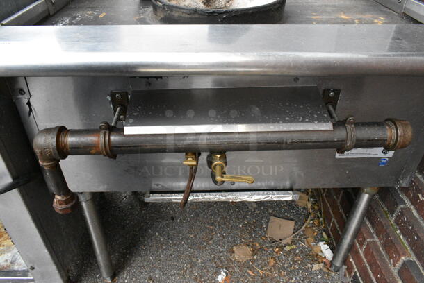 Stainless Steel Commercial Gas Powered Single Burner Wok Range.  - Image 2 of 8