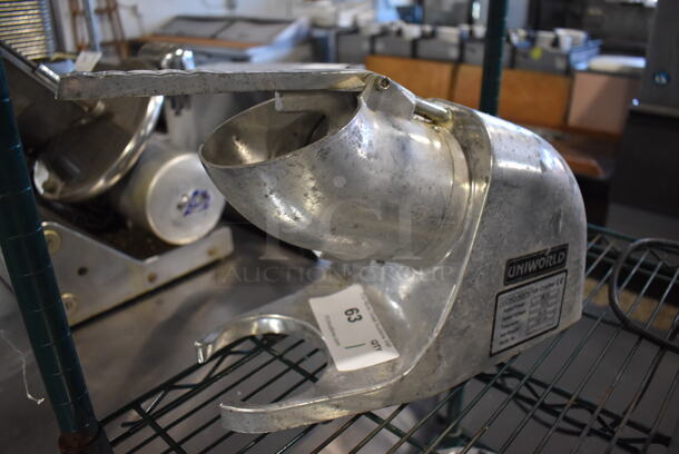 Uniworld UCHO-NSP6 Metal Commercial Countertop Ice Crusher. 110 Volts, 1 Phase. 7x16x10. Tested and Working! - Image 5 of 5