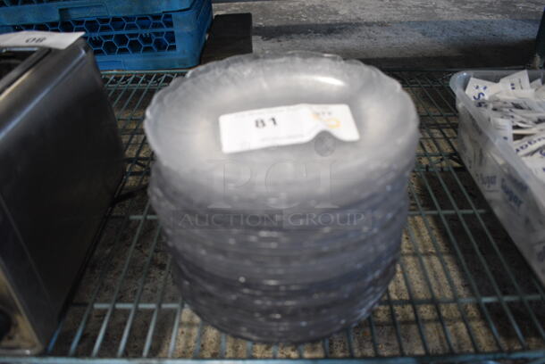 ALL ONE MONEY! Lot of 32 Poly Salad Plates! 7.5x7.5x1 - Image 1 of 3