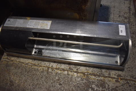 Hoshizaki HNC-120BA-L-S Metal Commercial Countertop Sushi Display Case Merchandiser. See Pictures For Broken Glass. 115 Volts, 1 Phase. 46x16x11. Tested and Working!