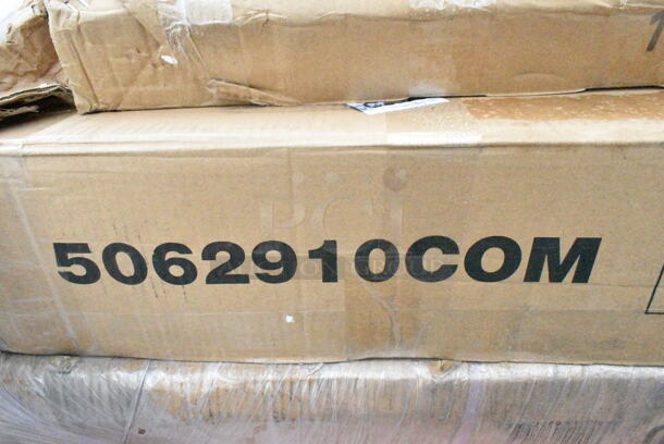 3 BRAND NEW SCRATCH AND DENT! Items Including 2 5062910COM Ameriwood Home Franklin Accent Table With 2 Drawers, 28"H x 22"W x 15-9/16"D, Stone Blue, 3236398 Metal Bed Frame. May Be Missing Pieces. 3 Times Your Bid!  - Image 4 of 5