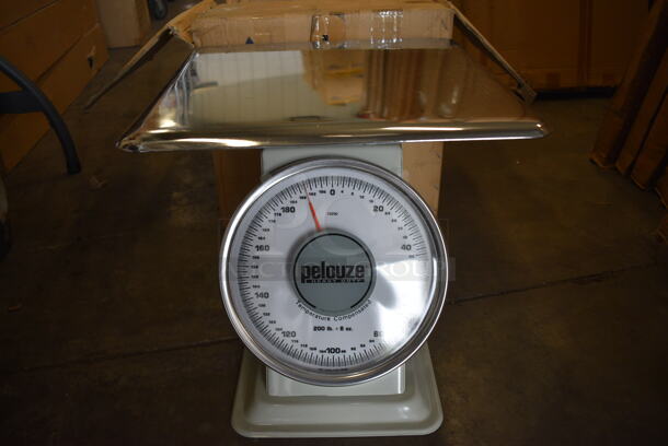 BRAND NEW IN BOX! Pelouze Metal Countertop Heavy Duty Food Portioning Scale. 15.5x15.5x14.5 - Image 2 of 7