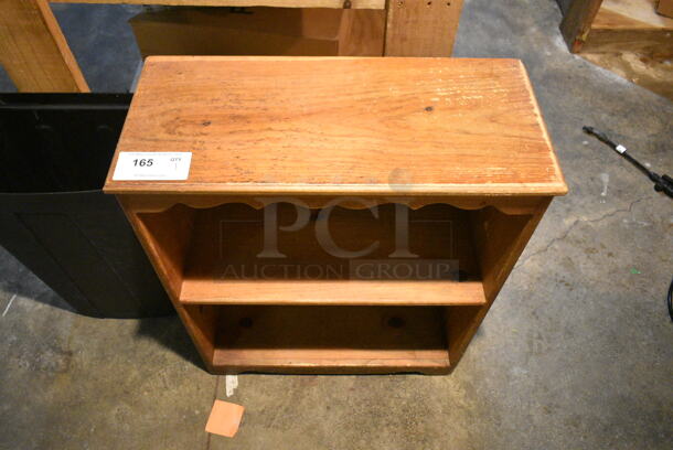 Wooden Bookshelf. (basement)  - Image 3 of 6