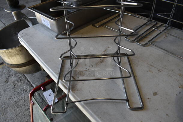 Metal Countertop Pizza Pan Rack. 12x12x28 - Image 3 of 3