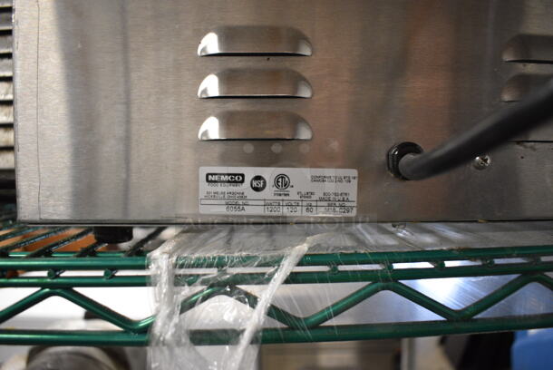 2018 Nemco Model 6055A Stainless Steel Commercial Countertop Food Warmer. 120 Volts, 1 Phase. 14.5x23x8.5. Tested and Working! - Image 4 of 5