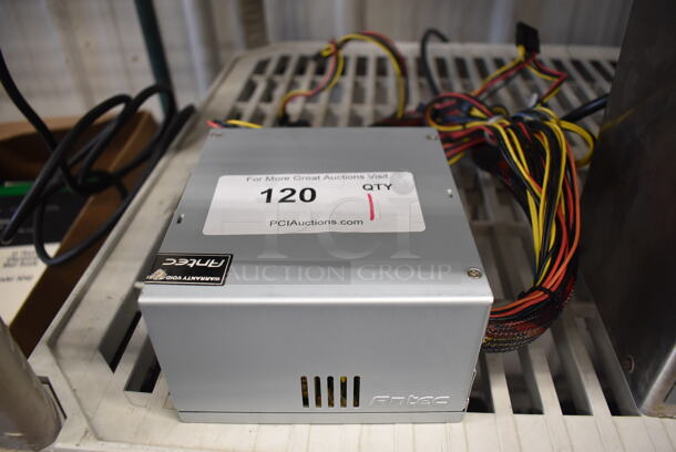 Antec EA-380 380 Watt Power Supply. 100-240 Volts, 1 Phase. 6x5.5x3