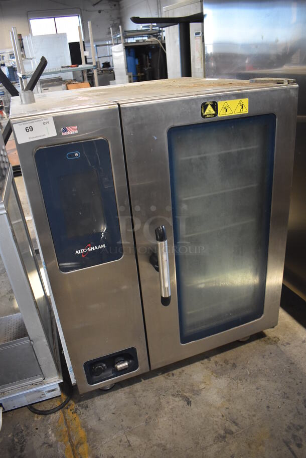 LATE MODEL! Alto Shaam CTP10-10E Stainless Steel Commercial Electric Powered Combitherm Convection Oven. 208-240 Volts, 3 Phase. 36x35x45 - Image 2 of 7