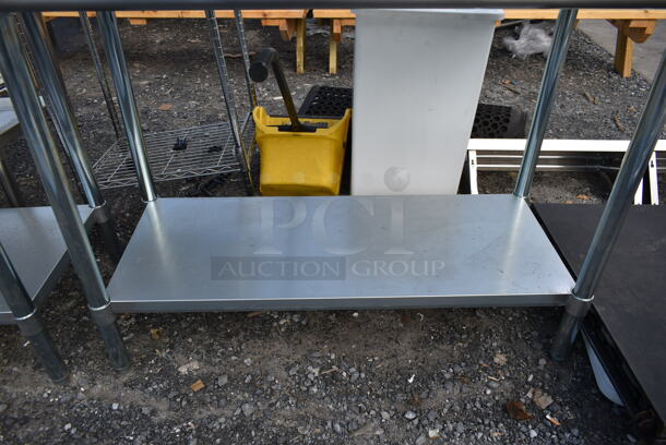 Stainless Steel Table w/ Under Shelf. - Image 3 of 4
