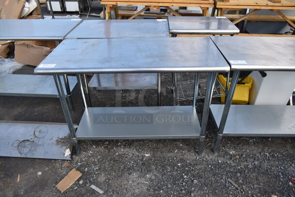 Stainless Steel Table w/ Under Shelf.