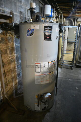 Bradford White RG2PDV75H6N Natural Gas TTW2 Power Vent Energy Saver Residential Water Heater. 76,000 BTU. BUYER MUST REMOVE: Bring Tools and Manpower Needed To Remove This Item. This Unit Was In Working Condition When the Restaurant Closed. (basement) 