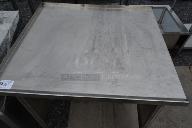 Stainless Steel Commercial Table. - Image 3 of 4