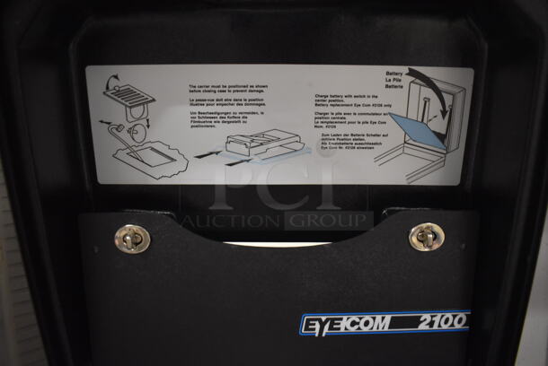 Eyecom 2100 Portable Microfishe Reader in Hard Case. 13x18.5x5.5 - Image 3 of 6