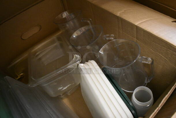 ALL ONE MONEY! Lot of Various Poly Items Including Pitchers, Bins and Lids - Image 2 of 3