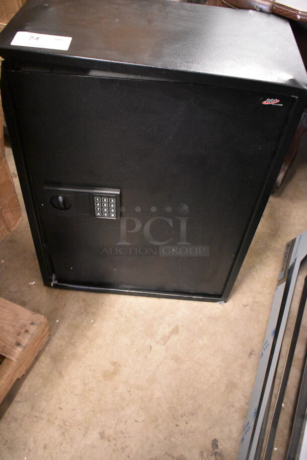 Black 360 Single Compartment Safe. Does Not Come w/ Combination.  - Image 2 of 5