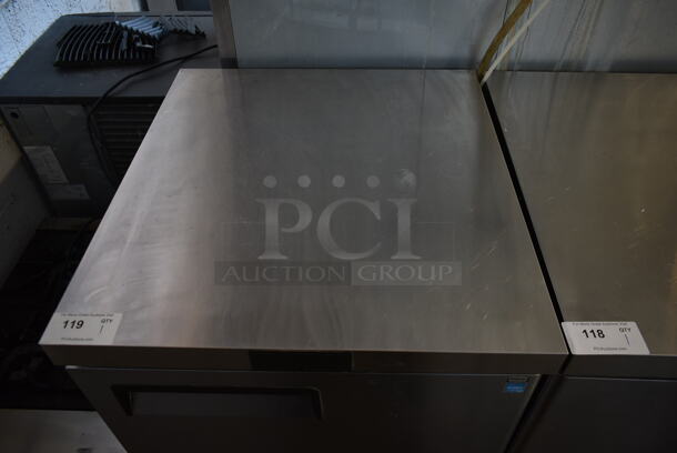2020 Atosa MGF8401GR Stainless Steel Commercial Undercounter Single Door Cooler on Commercial Casters. 115 Volts, 1 Phase. Tested and Working! - Image 2 of 6