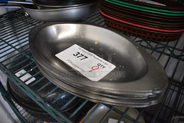 9 Metal Single Casserole Dishes. 10.5x6x1.5. 9 Times Your Bid! - Image 2 of 2