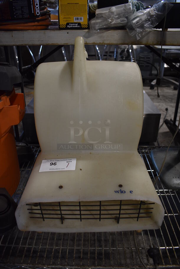 Castex Cyclone White Floor Style Fan. 15x22x22. Tested and Working! - Image 1 of 4