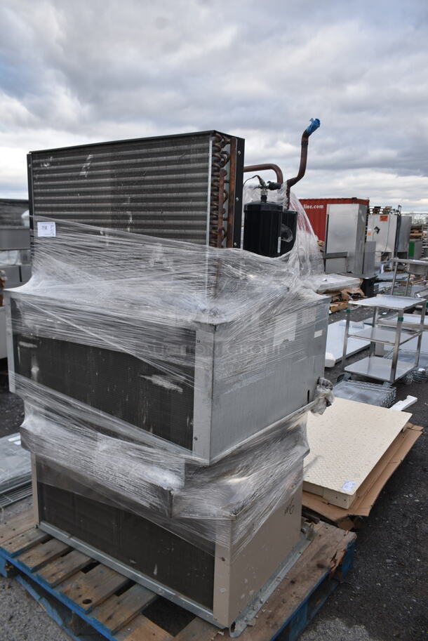 PALLET LOT OF 3 Commercial Compressors for Walk In Box Including Tecumseh AVA4540EXTXM and Heatcraft CHT015H2CF. 3 Times Your Bid! - Image 5 of 7