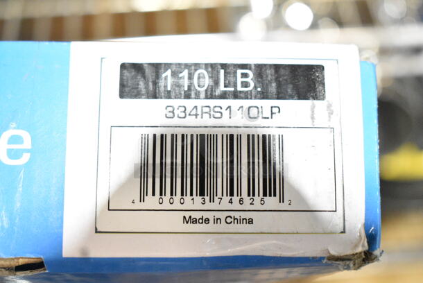 BRAND NEW SCRATCH AND DENT! AvaWeigh 334RS110LP 110 lb. Low-Profile Digital Receiving Scale with Remote Display - Image 3 of 3