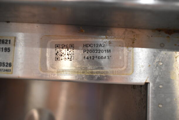 2014 Amana HDC12A2 Stainless Steel Commercial Countertop Microwave Oven. 120 Volts, 1 Phase.  - Image 4 of 5