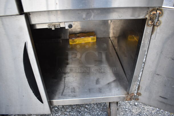 Vieluxe Stainless Steel Prep Station on Commercial Casters. 33x25x36 - Image 8 of 11