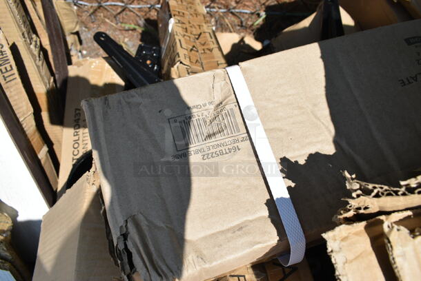 PALLET LOT of 12 BRAND NEW SCRATCH AND DENT! Items Including Flat FBT2084A01 Auto Adjust UR22 Table Base Parts, 164TB5222 Lancaster Table & Seating 5" x 22" Straight Cast Iron Table Base Plate, 164TCOLROD25 Lancaster Table & Seating 25 3/16" Standard Height Table Base Column and Rod, 164TS1000 Lancaster Table & Seating 10" Cast Iron Table Base Spider, 164TCOLRD437 Lancaster Table & Seating 37 1/2" x 4" Bar Height Table Base Column and Rod. 12 Times Your Bid!  - Image 3 of 12